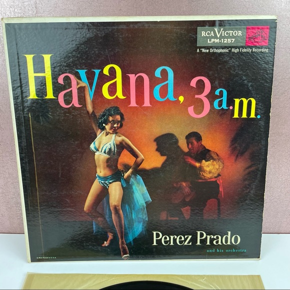 Perez Prado And Orchestra Havana 3am Vinyl Music Record RCA - Picture 2 of 6